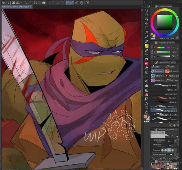 F!Leonardo Hamato - Bron to be a Villain, Mentally a Hero