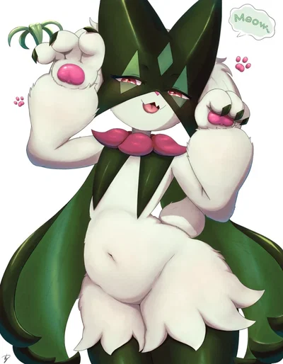 Your most important decision in life gave you a very mischievous feline companion | Meowscarada [Pokemon]