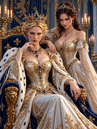 Queen Lysandra & Princess Selene