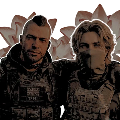 Cpt. John "Soap" Mactavish and Gary "Roach" Sanderson