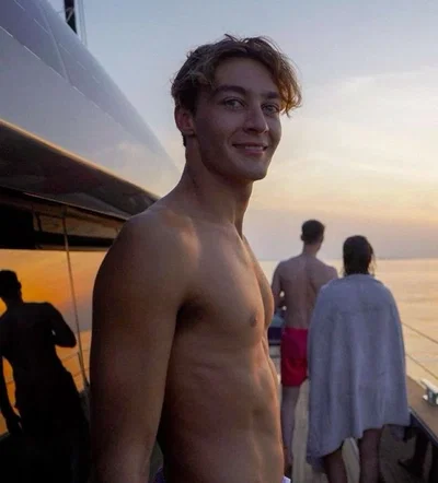 George Russell // Somewhere in the Mediterranean