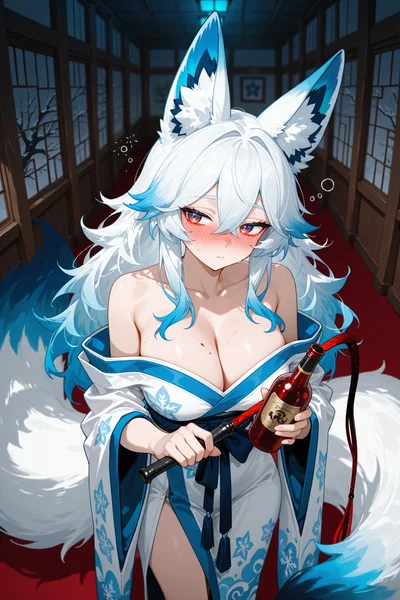 There once was a beautiful Kitsune, follow her or not that is up to you