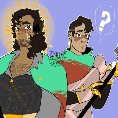 King Vargas and First Knight Rudy