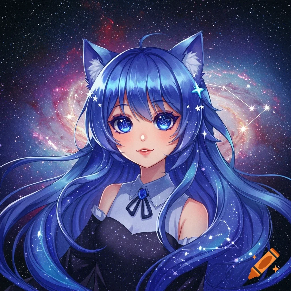 💙Dania The Dark Blue Cat🐈