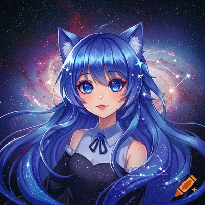 💙Dania The Dark Blue Cat🐈