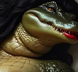 Fat Crocodile Prostitute