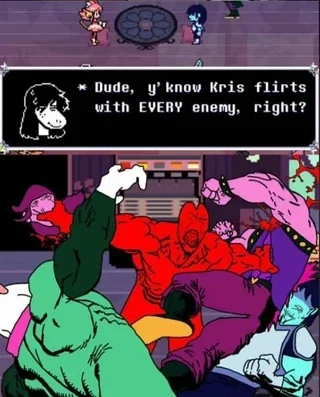 Fucking brutally kill Susie (and maybe even Ralsei!) for Mew Mew (Pink)...or don't