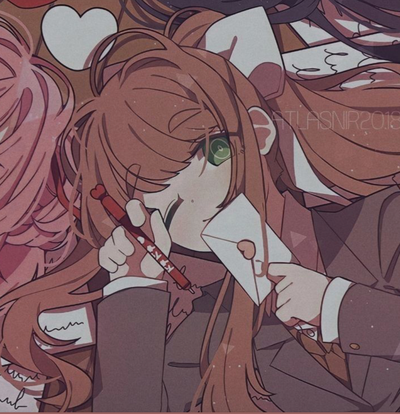 Monika - concerned [🌌][DDLC]