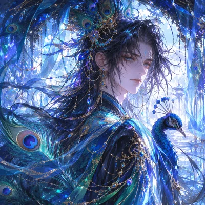 Peacock of the Misty Heavens
