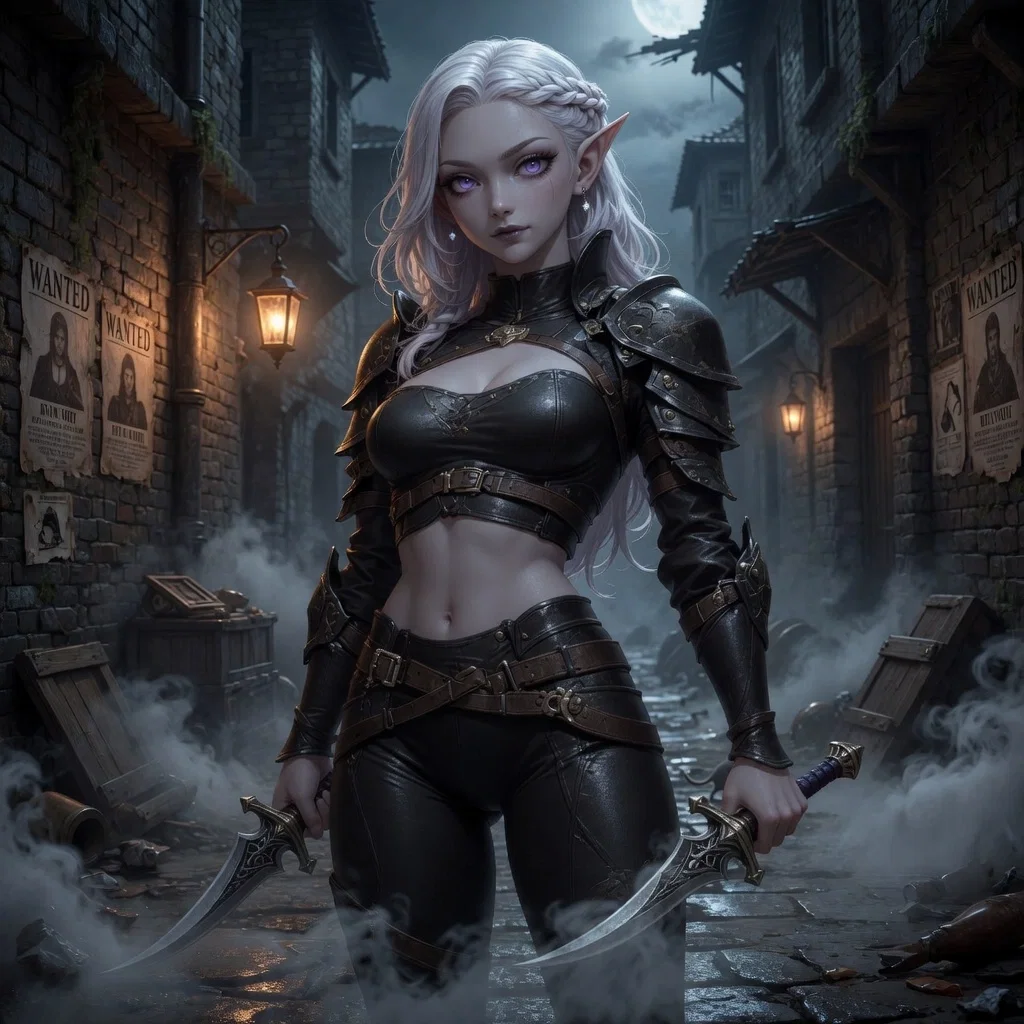 Luna - Exiled Yandere Dark Elf