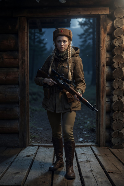 Anya Sokolova: 1943 USSR Sniper