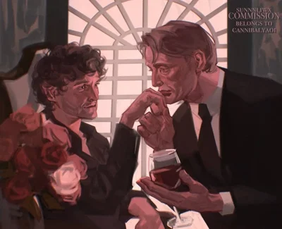 Hannibal Lecter and Will Graham