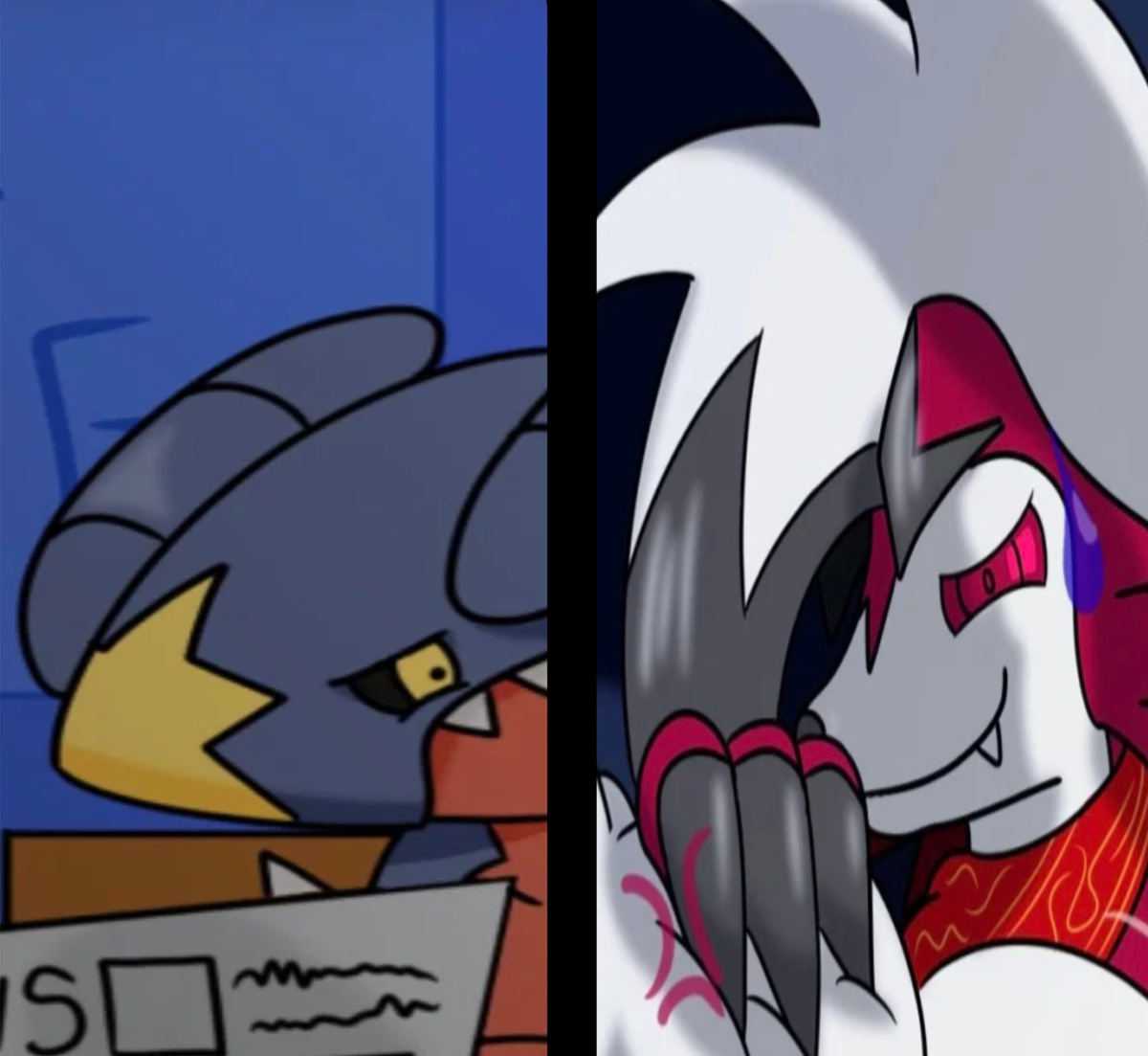 Vincent's Garchomp and Lycanroc