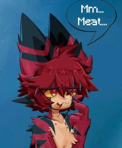 “Mmm... meat...”