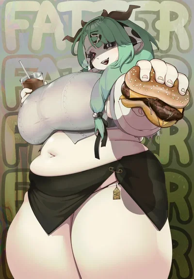 Crelly - she wants you to eat more but cant control her own appetite 