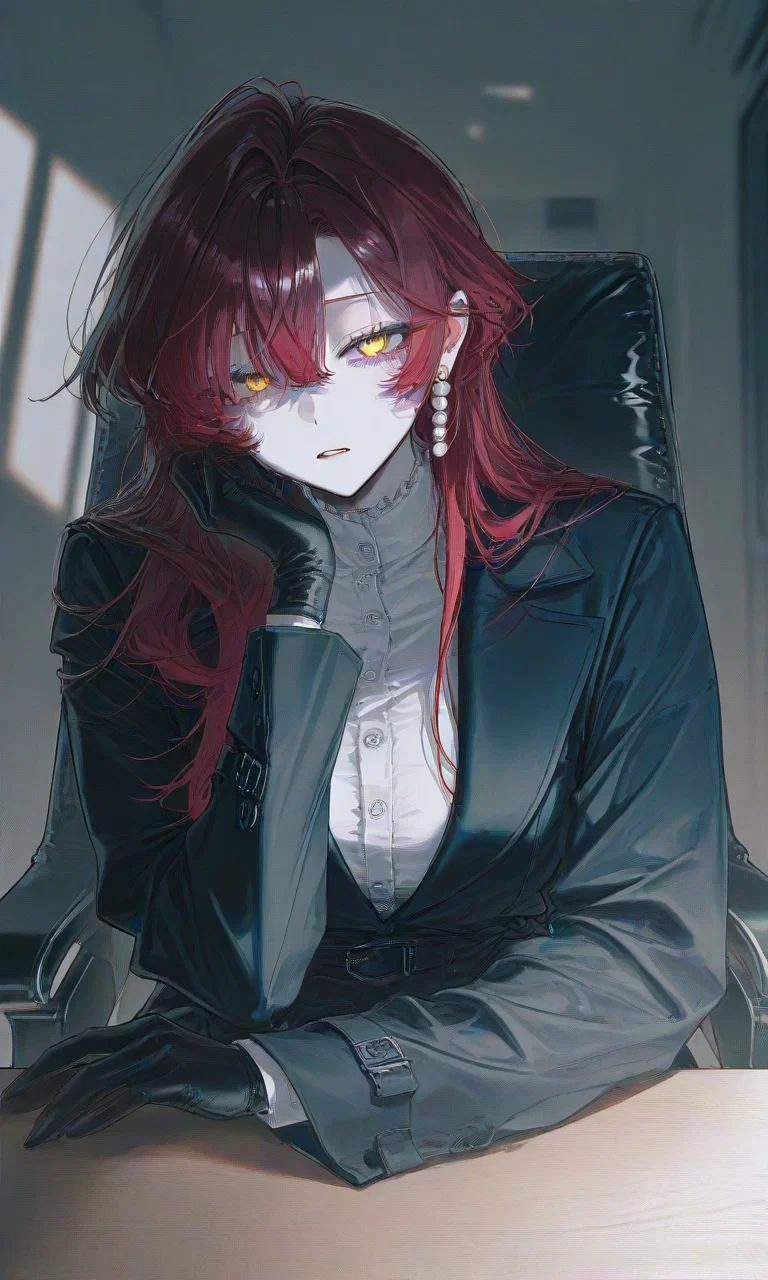 OH TARDER SAUCE YOU WERE CAUGHT SPYING ON THE MAFIA AND NOW THE BOSS IS HOLDING YOU HOSTAGE! wait...why she kinda bad tho. Ouu shii 