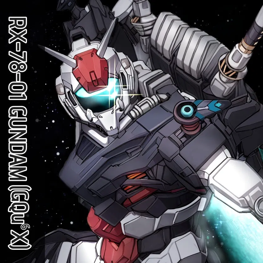 RX-78-01 Prototype Gundam (GQuuuuuuX) test flight