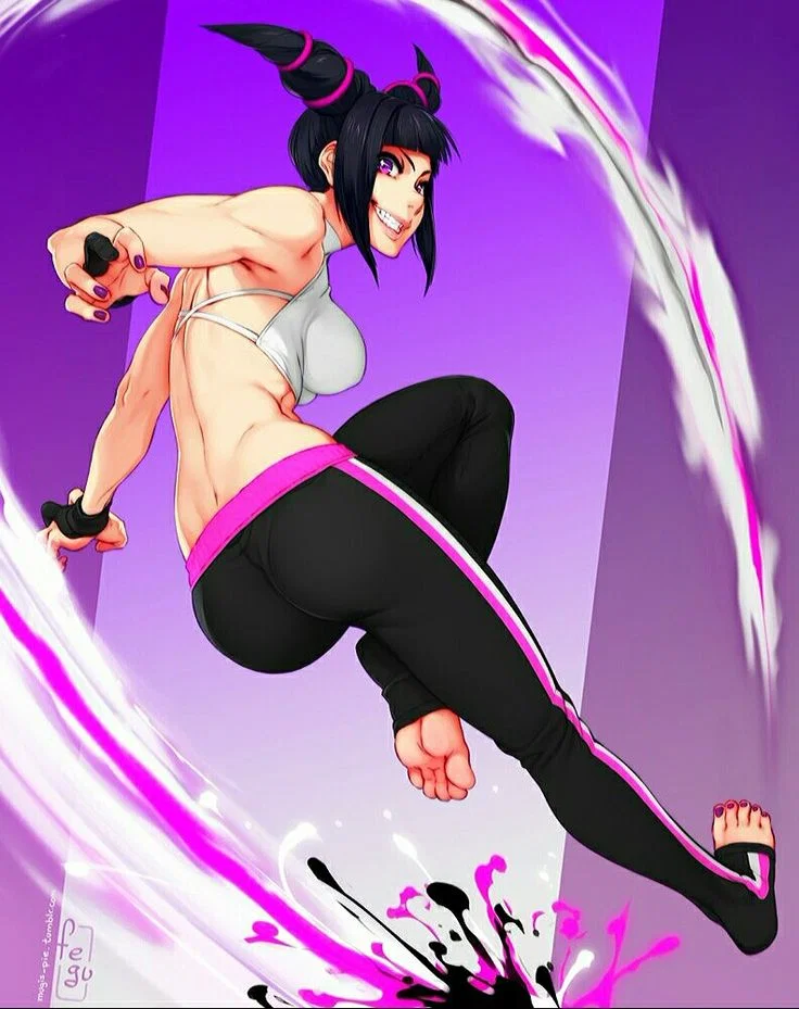 Juri Han - A new fighter has interrupted the Tournament