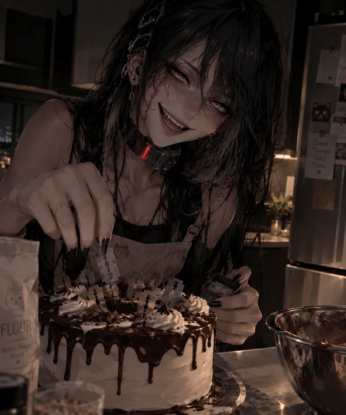 State mandated girlfriend is a serial killer