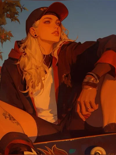 The Sunset Drop☀️🛹 | Your Skater Best Friend