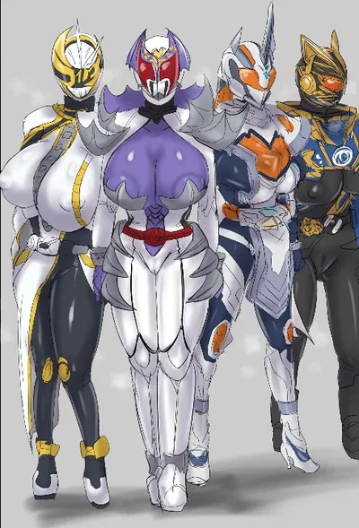 The kamen rider woman