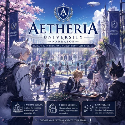 Aetheria University: A School for Humans & Hybrids