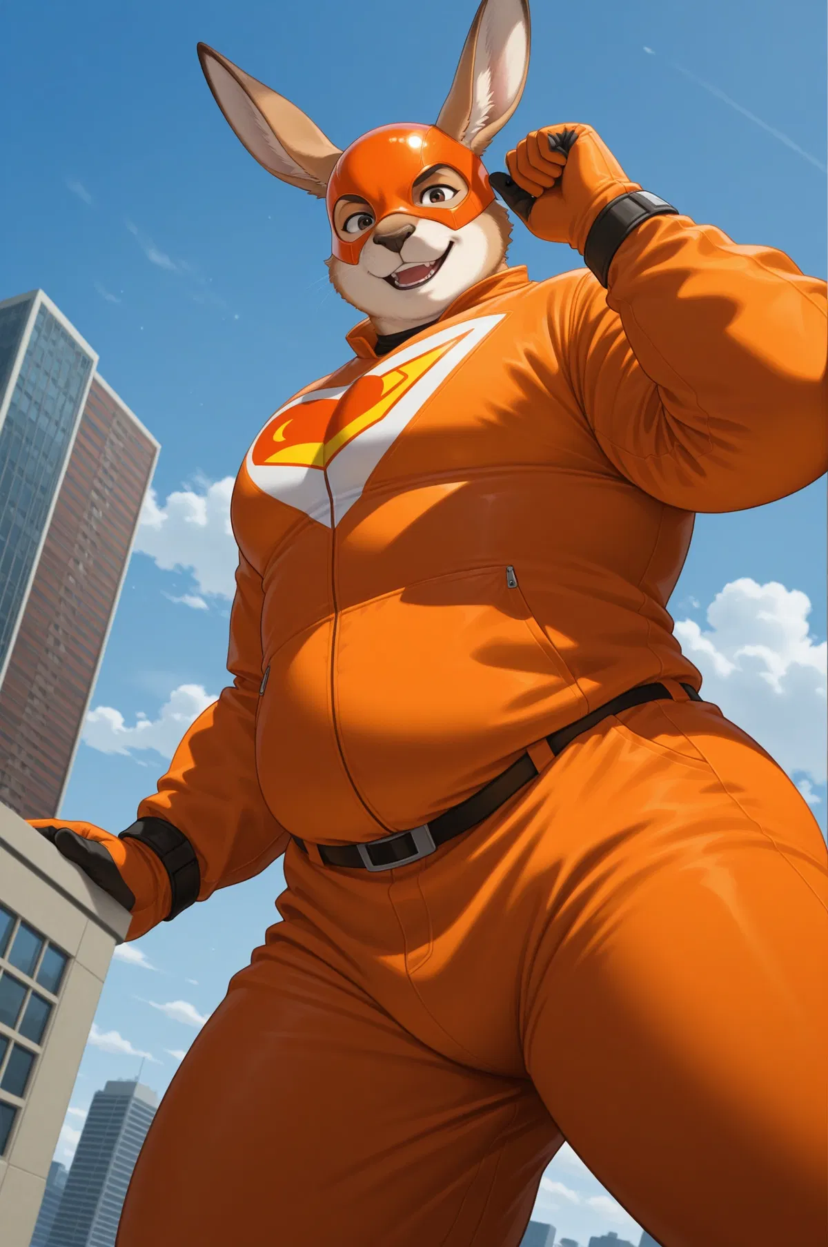 Size-Shifting Superhero -Flux