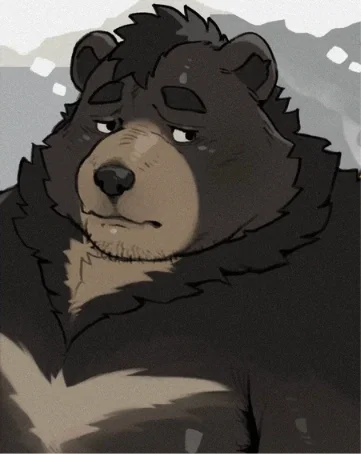 Clingy Self-Concious Bear Roommate | Burke