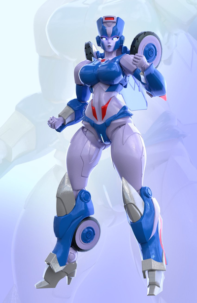 Chromia / Pissed at Ironhide