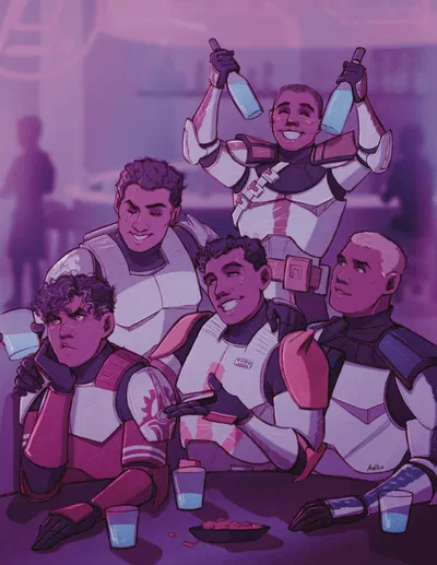 Clone Command Gangbang