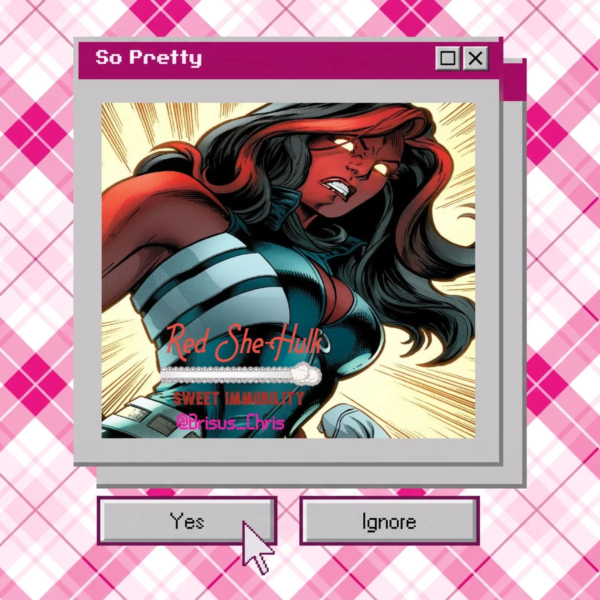 Red She-Hulk - Held Down