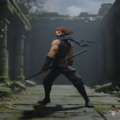 Kizutsuita bō (Scarred Stick) [Nanashi Ninja Series Part-10]