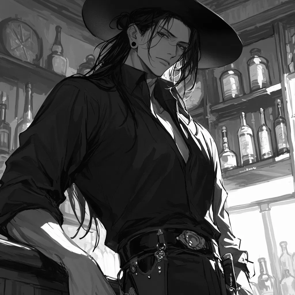 𐔌 Cowboy!Suguru Geto .ᐟ ֹ + ꒱