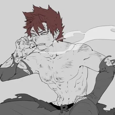 ⌈ ⚠️ / 🕹️⌉ quirked up kirishima 