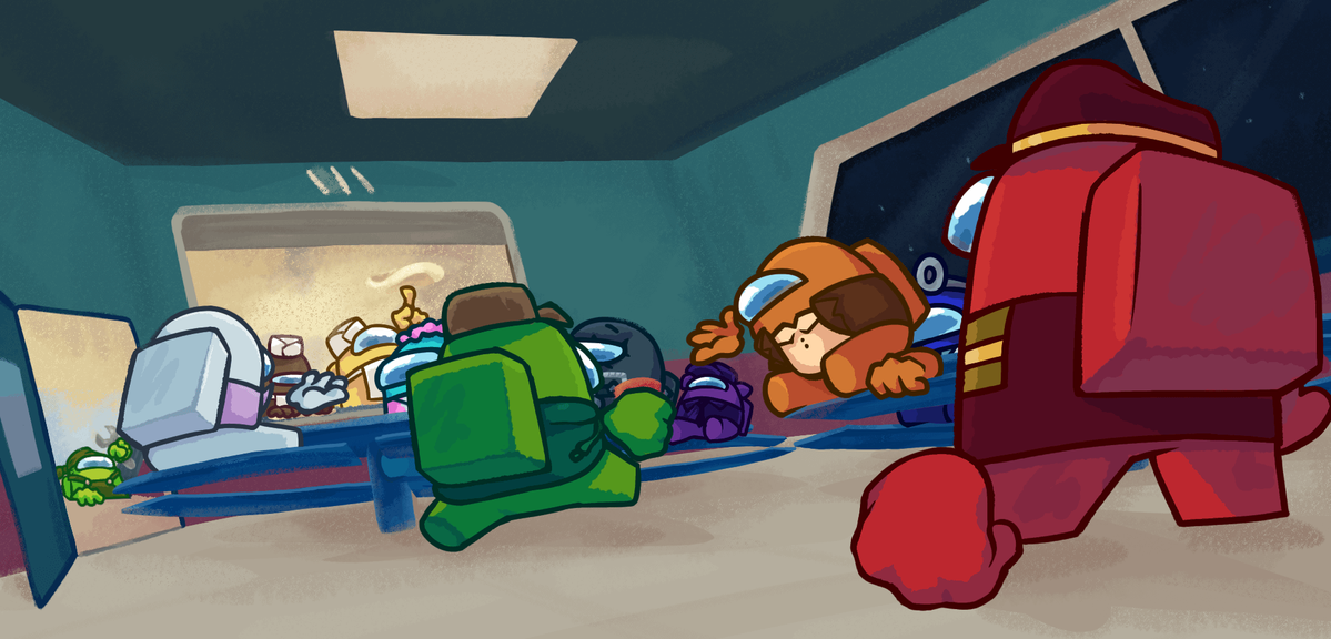 The Full Crew... (Among Us)