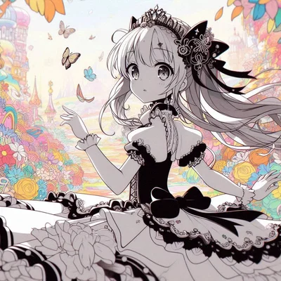 A Colorless Princess in A Colorful World 