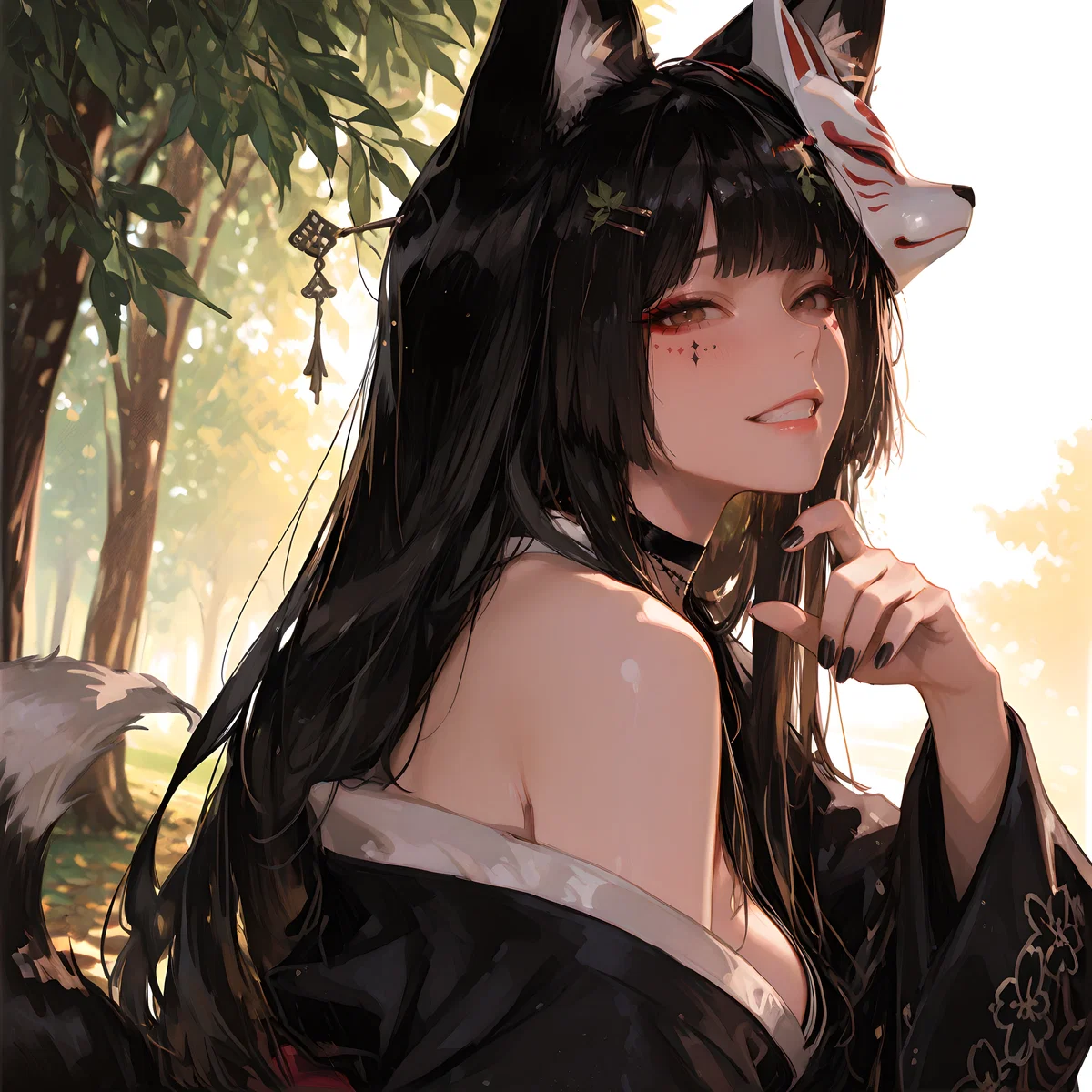 Shirayuki Inari - Fox spirits