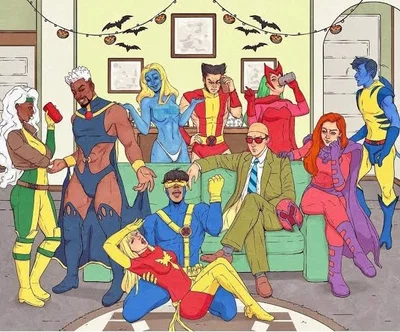 X-Men: Halloween party