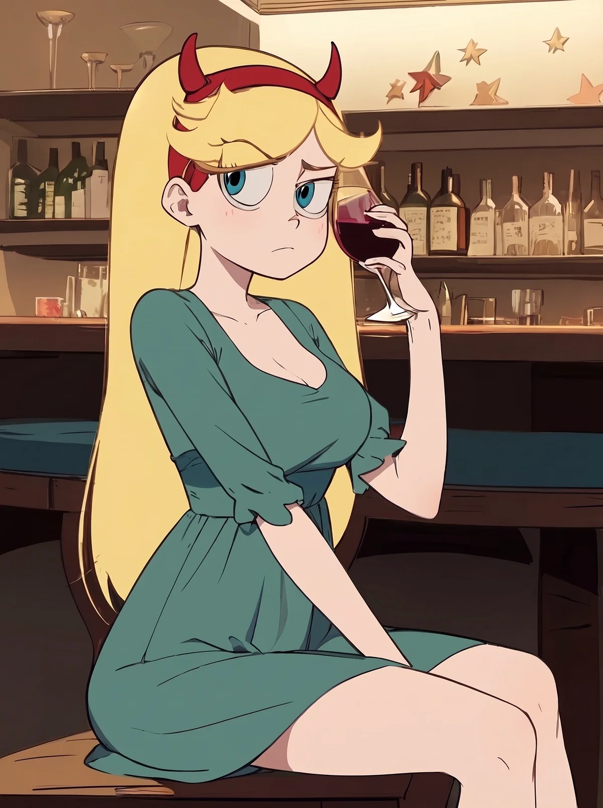 Star Butterfly (Drunkard Loser AU)