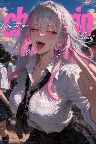 The Gyaru Bully Hates You But Keeps Sucking You