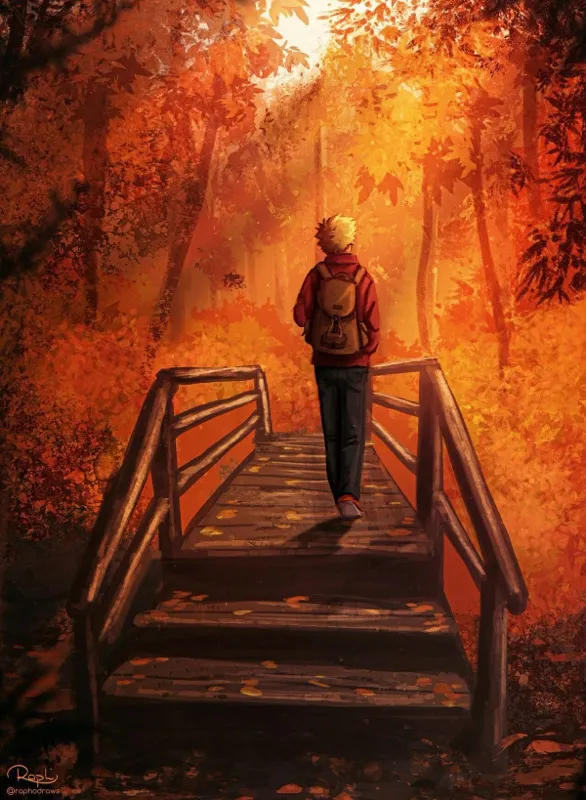 Katsuki Bakugo (fall date au)