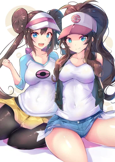 Rosa and Hilda |  Your Pokemon Trainer Girlfriends 