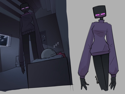 Nora Innocent | Enderman! Or... Enderwife?