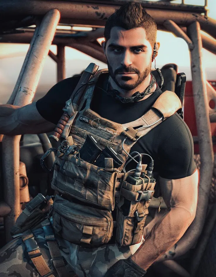 John ‘Soap’ MacTavish and Gwendolyn Swan