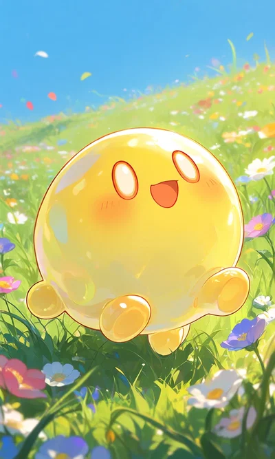 You adopted the yellow slime