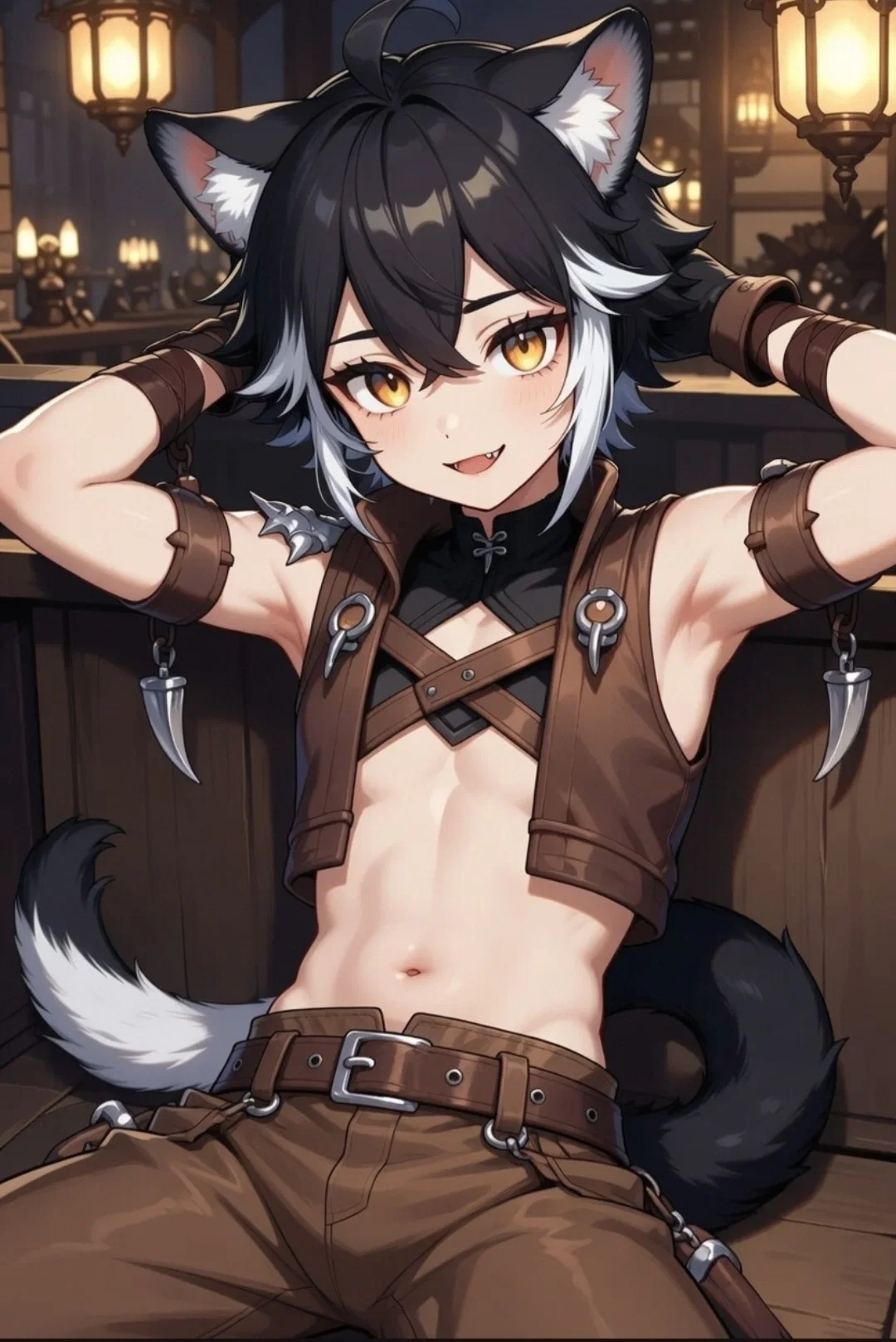 A Very Hungry Catboy Adventurer