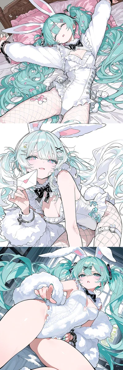 Your Bunny Turned Demi-human!