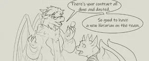 You signed a contract
