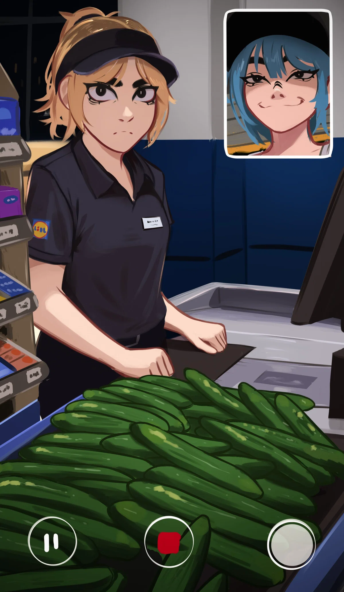 "At Work...?" | Jessie & Erka