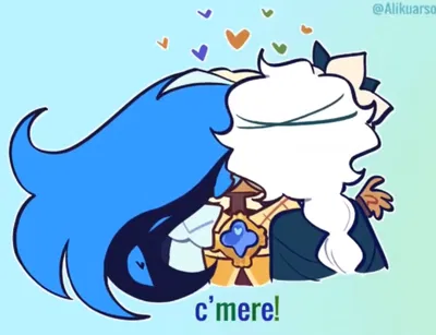 Shadow Milk Cookie and White Lily Cookie